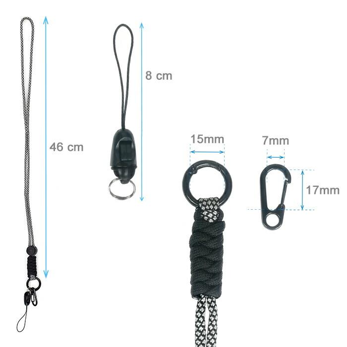 スマホストラップ 首かけタイプ IDカード 社員証 デジカメ スキーパス