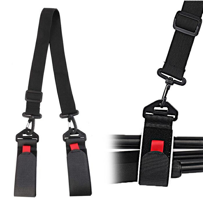 ブーツキャリアストラップ セット スキー板 ブーツ 子供にも対応 斜め