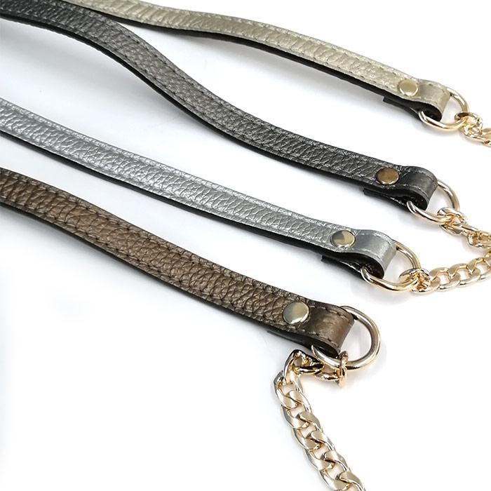 ノベルティ　試着のみ ショルダーバッグ ポシェット チェーンストラップ 本革 ノベルティ 試着のみ ショルダーバッグ ポシェット チェーン