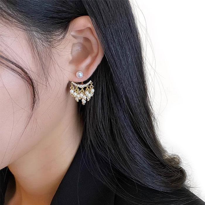 ピアス パール ジルコン レディース スタッドピアス パーティー アクセサリー ジュエリー 結婚式 ギフト 華奢 フェミニン 上品 フラワーモチーフ 可愛い |  | 02