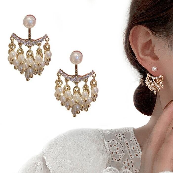 ピアス パール ジルコン レディース スタッドピアス パーティー アクセサリー ジュエリー 結婚式 ギフト 華奢 フェミニン 上品 フラワーモチーフ 可愛い |  | 03