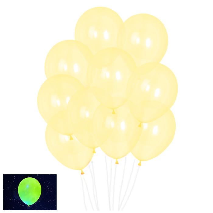 ネオンカラーバルーン 100枚セット 夏 お祭り 風船 飾り 蛍光 12インチ