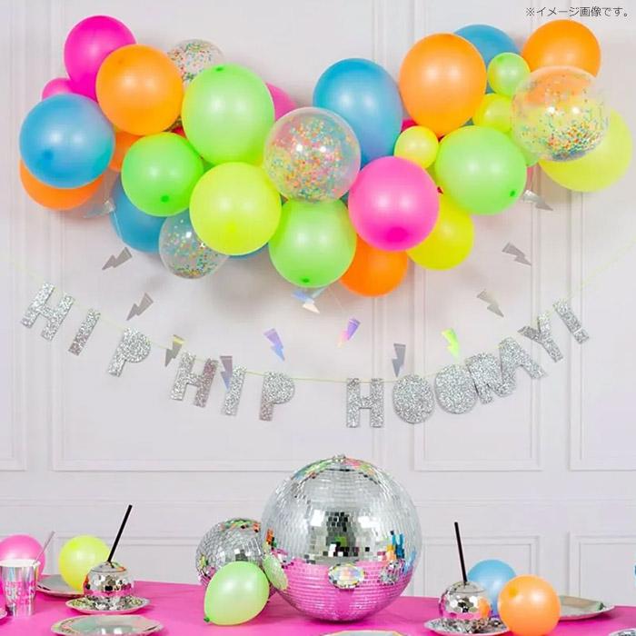 ネオンカラーバルーン 100枚セット 夏 お祭り 風船 飾り 蛍光 12インチ