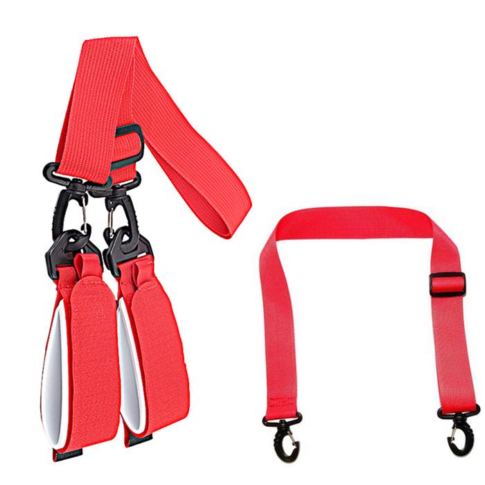 ブーツキャリアストラップ セット スキー板 ブーツ 子供にも対応 斜め