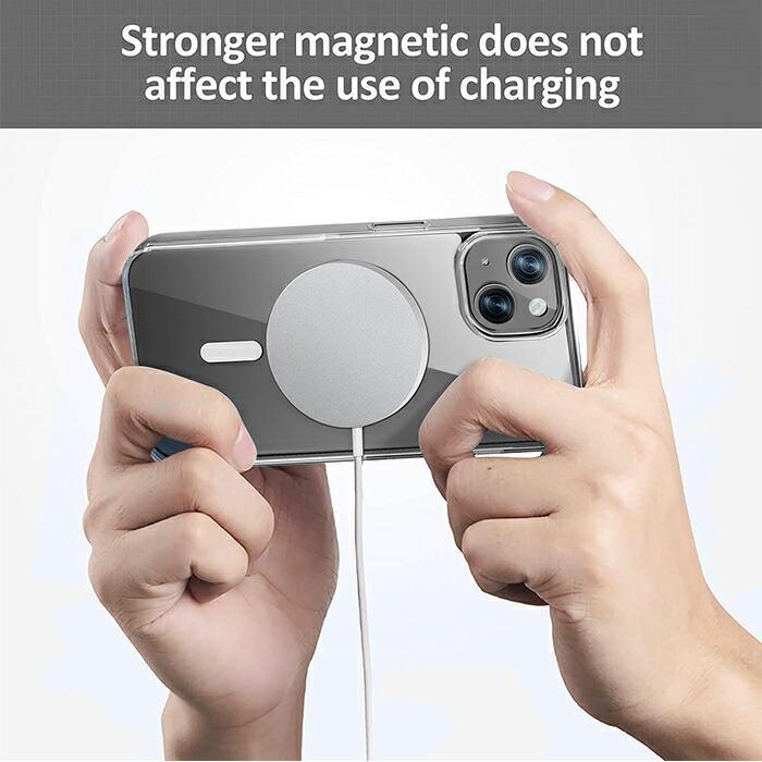 MagSafe対応 クリアケース マグセーフ 透明 iPhone13ProMax 背面保護 軽量 薄型 ストラップホール 耐衝撃 |  | 03