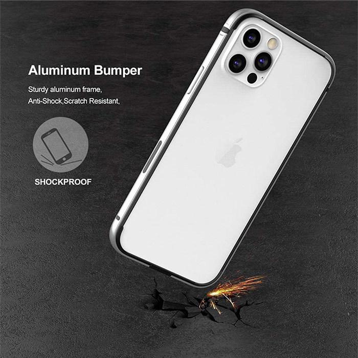 バンパーケース 耐衝撃 iPhone13mini ワイヤレス充電対応 薄型 軽量 カバー アルミ フレーム 側面保護 |  | 11