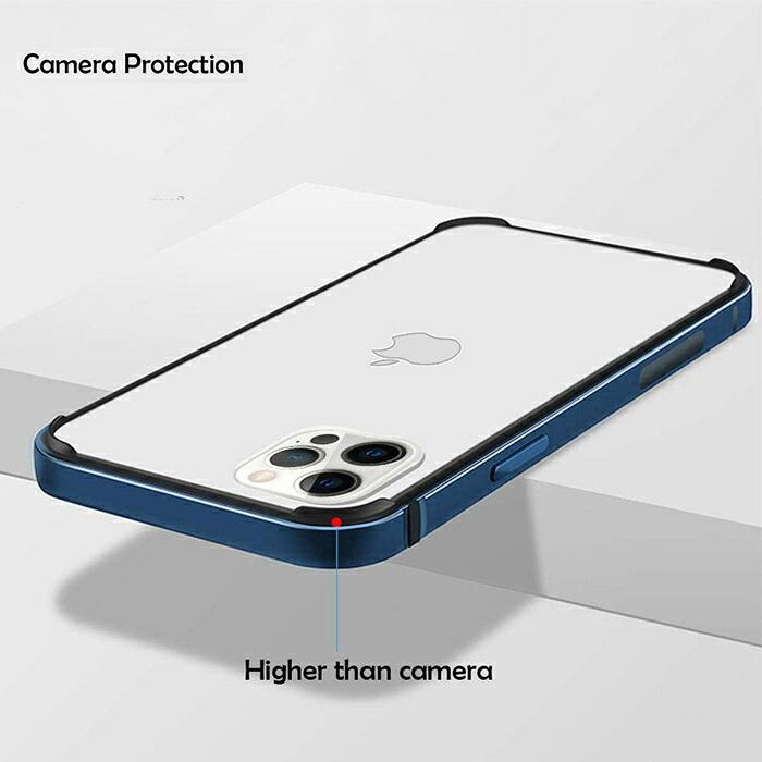 バンパーケース 耐衝撃 iPhone13mini ワイヤレス充電対応 薄型 軽量 カバー アルミ フレーム 側面保護 |  | 07