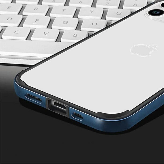 バンパーケース 耐衝撃 iPhone13mini ワイヤレス充電対応 薄型 軽量 カバー アルミ フレーム 側面保護 |  | 09