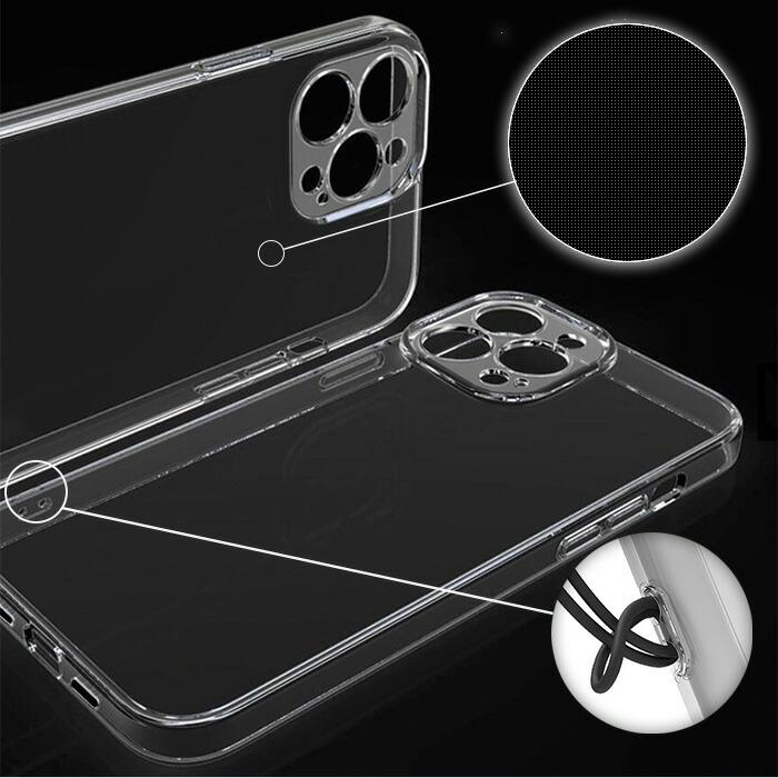クリアケース ストラップホール付き gor正規品 ワイヤレス充電対応 スマホケース ケース iPhone13mini 透明 TPU ソフト |  | 10