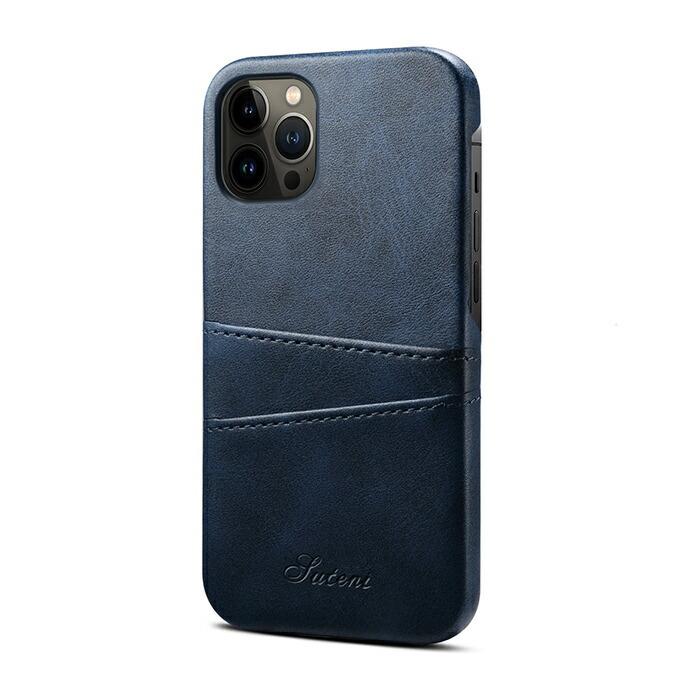 カード収納 PUレザー ケース iPhone13 Pro Max 背面型 カバー |  | 12