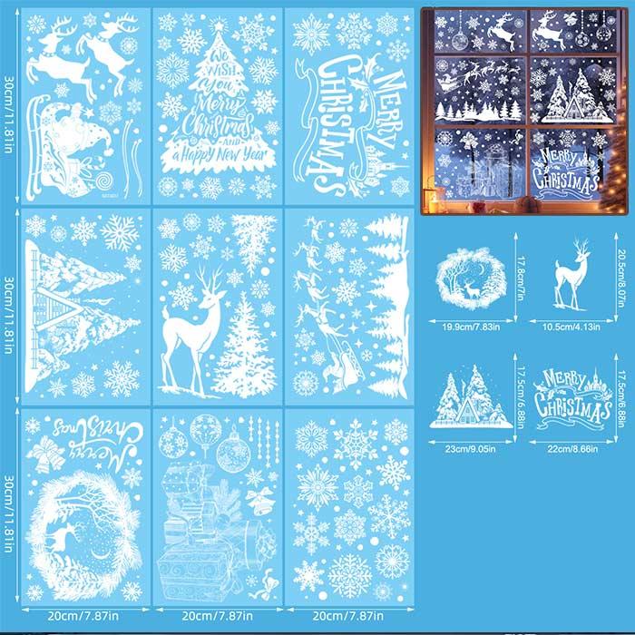 ステッカー クリスマス 窓 DIY 装飾 静電ステッカー クリスマス