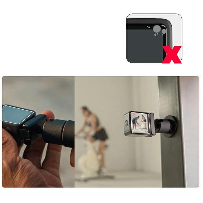 DJI Action2 超薄型 液晶保護フィルム 高透過率 レンズフィルム タッチ画面 カメラフィルム 指紋防止 キズ防止 ブランド正規品 |  | 11