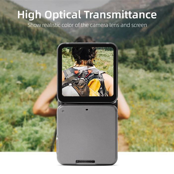 DJI Action2 超薄型 液晶保護フィルム 高透過率 レンズフィルム タッチ画面 カメラフィルム 指紋防止 キズ防止 ブランド正規品 |  | 06