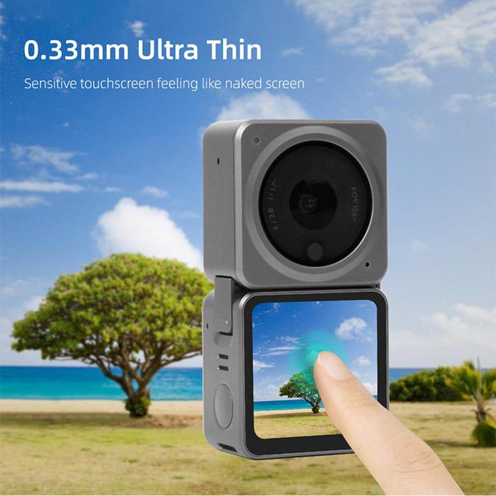 DJI Action2 超薄型 液晶保護フィルム 高透過率 レンズフィルム タッチ画面 カメラフィルム 指紋防止 キズ防止 ブランド正規品 |  | 08