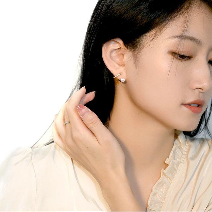 優れた品質 クリップ イヤリング 痛くない ゴールド パール ジルコン 樹脂パッド付 入学式 イヤーカフ 卒業式 アクセサリー ノンホールピアス Karolinemedeiros Com Br