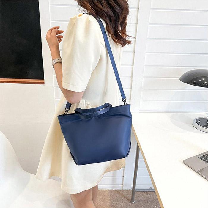 舟形トート 2way ミニトート ファスナー付き 中身見えない 長財布も