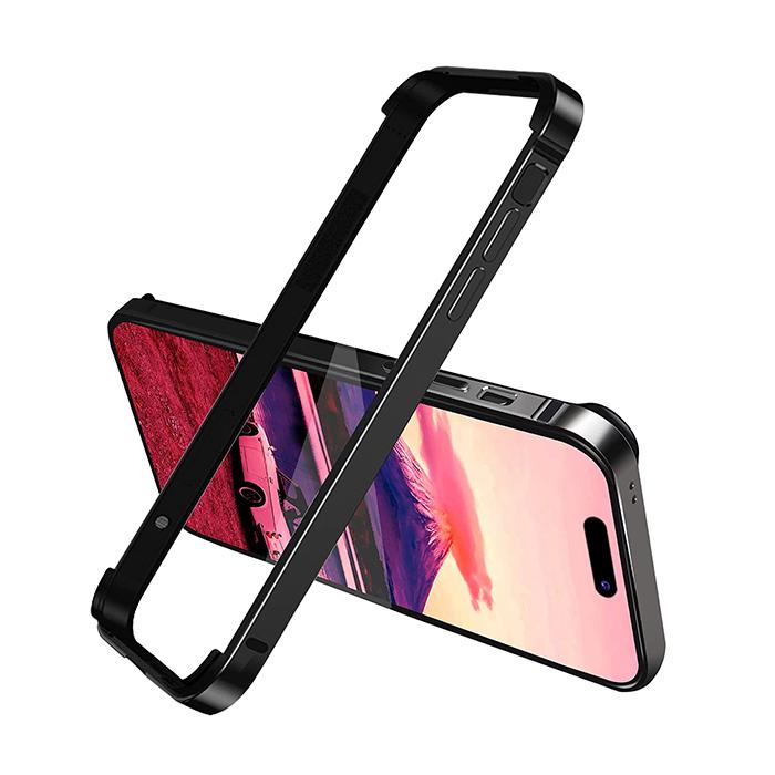 iphone15pro ケース アルミバンパー フレームカバー iPhone15