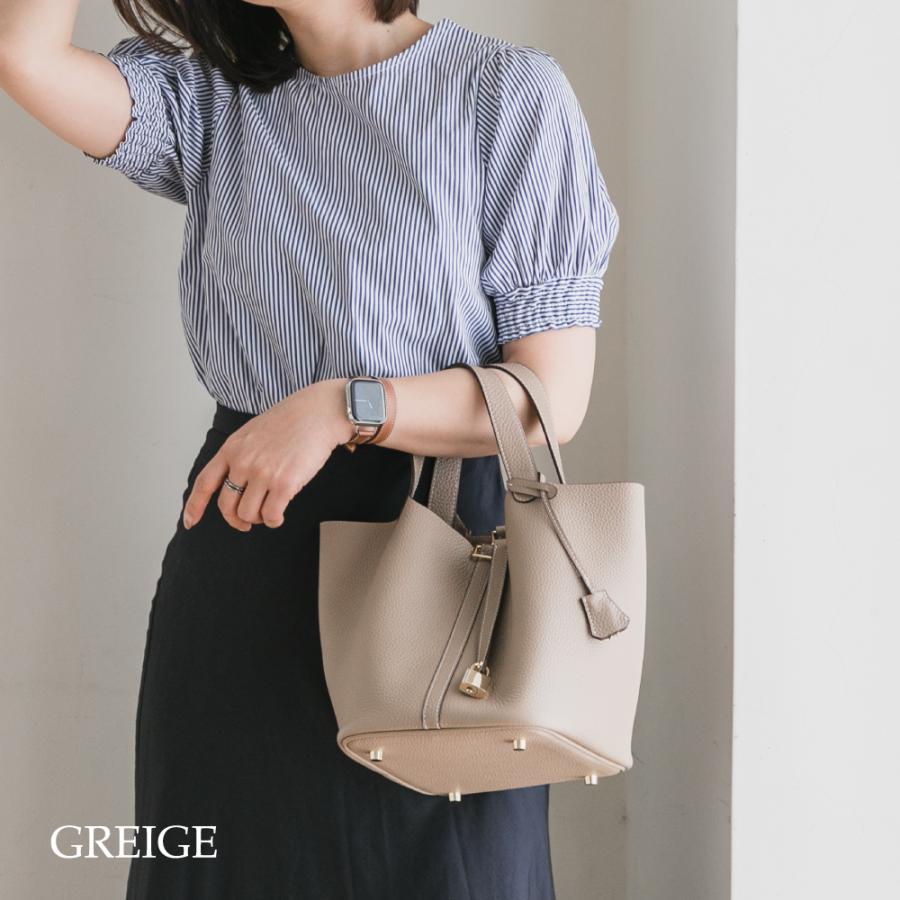 ゴールド金具】 イマイバッグ ハンドバッグ レディース バケツバッグ