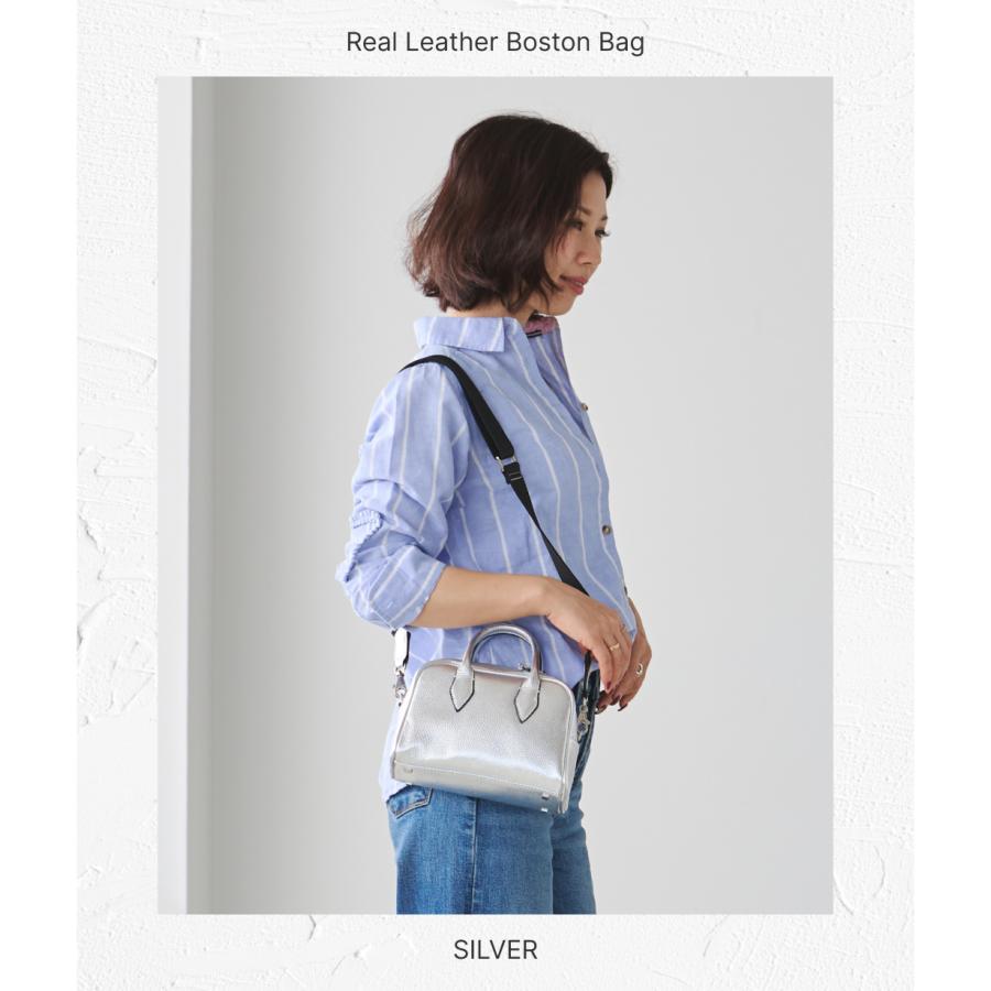 QUAY 2way 本革 ミニボストンバッグ 革 ショルダーバッグ レディース