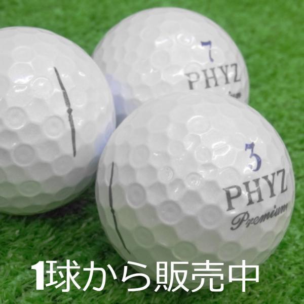 PHYZ ロストボール ブリヂストン Premium プラチナムパール 1個 中古 A 