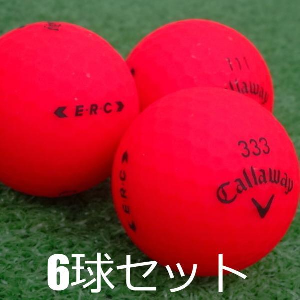 Callaway（キャロウェイ） ロストボール ERC BOLD レッド 6球セット