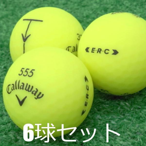 キャロウェイ　E.R.C BOLD イエロー ゴルフボール 新品24個、中古3個 キャロウェイ E.R.C BOLD イエロー ゴルフボール 新品24個、中古