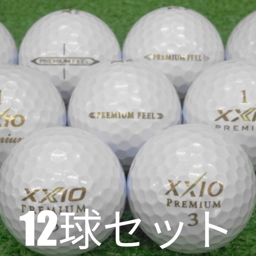 XXIO ロストボール ゴルフボール PREMIUM ロイヤルゴールド 12球セット