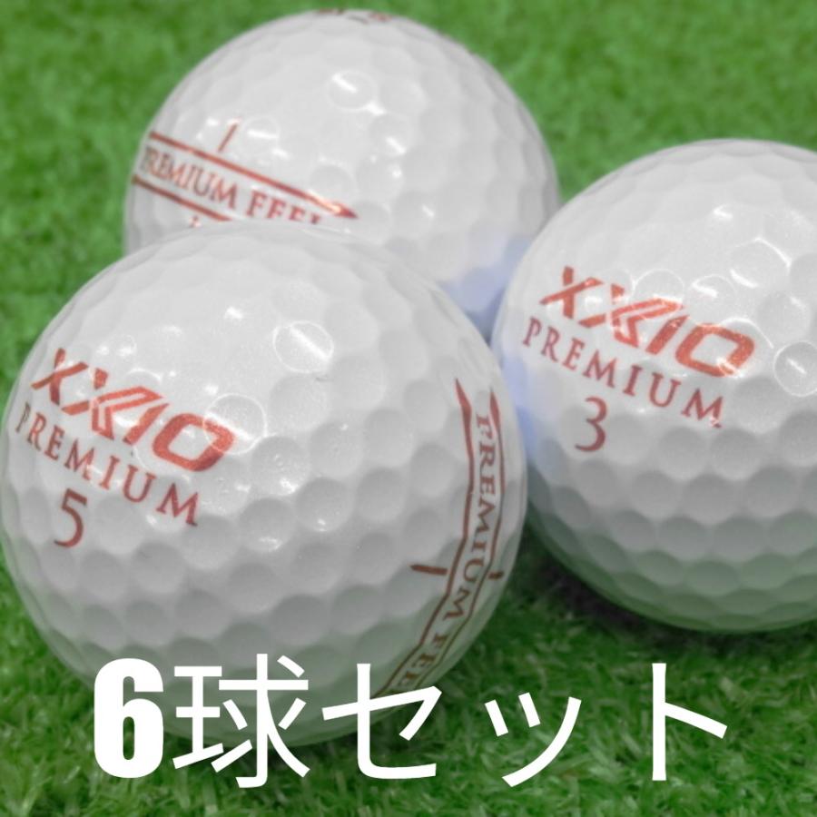 XXIO ロストボール ゴルフボール 2024 PREMIUM ロイヤルボルドー 6球