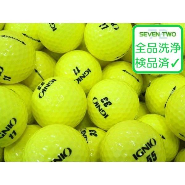 最新な ロストボール Ignio イグニオ Distance ディスタンス 飛ぶ 100球セット イエロー 当店aランク 中古 ゴルフボール