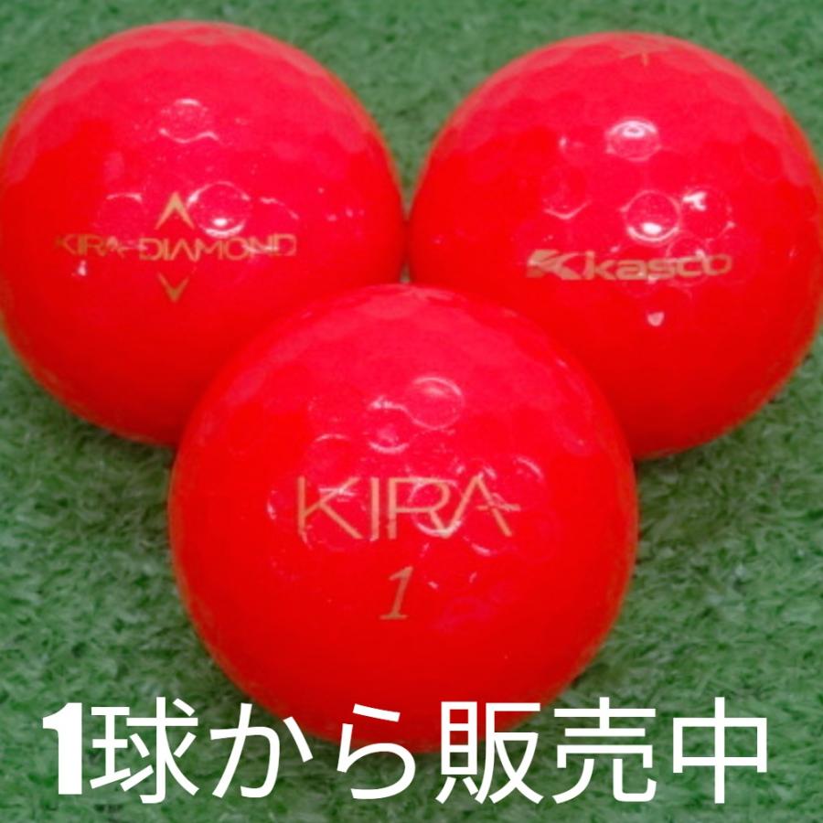 KIRA ロストボール ゴルフボール キャスコ 2025 DIAMOND レッド 1個