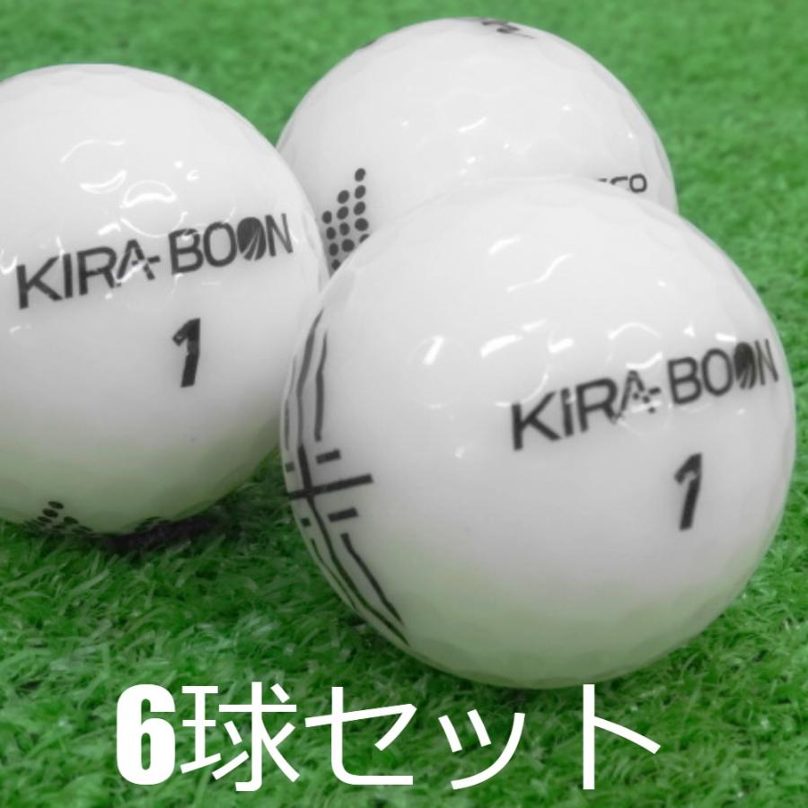 KIRA ロストボール キャスコ BOON ホワイト 6球セット 中古 Aランク