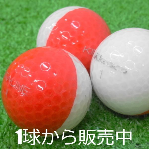 KIRA ロストボール キャスコ LINE 赤白 1個 中古 Aランク キラライン