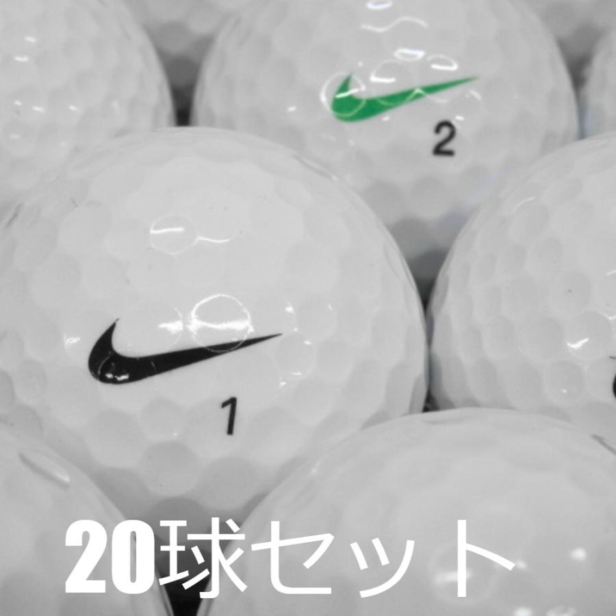 NIKE（ナイキ） ロストボール ゴルフボール モデル混合 ホワイト 20球