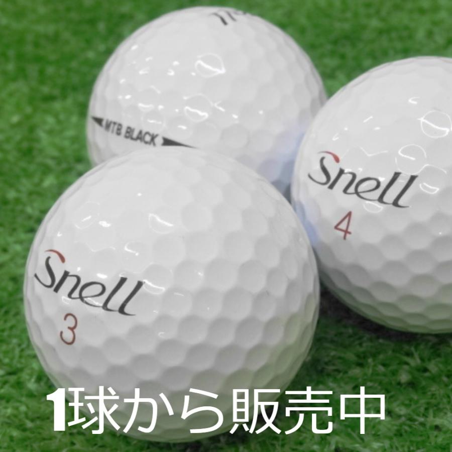 ロストボール スネル ゴルフ MTB BLACK 2018年モデル 1個 中古 Aランク 白 SNELL GOLF ゴルフボール｜seventwo｜03