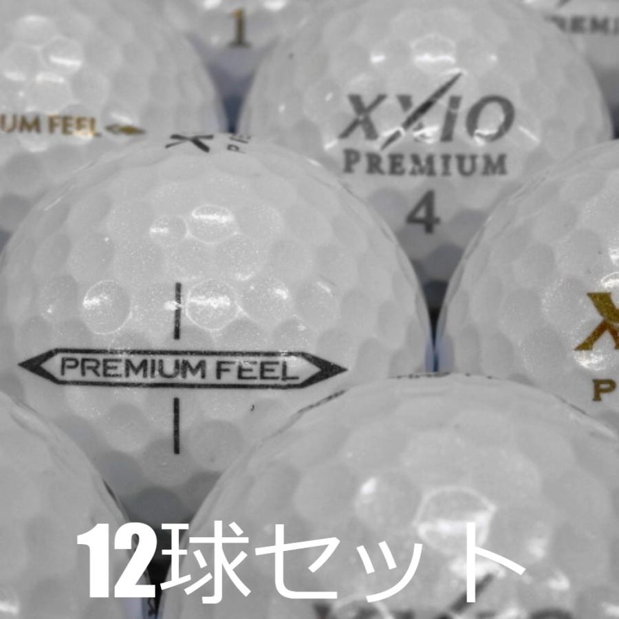 XXIO ロストボール ゴルフボール PREMIUM ロゴあり 12球セット 中古 A