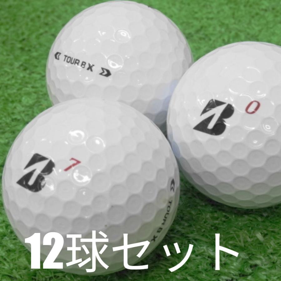 TOUR B ロストボール ゴルフボール ブリヂストン 2024 X ホワイト 12球