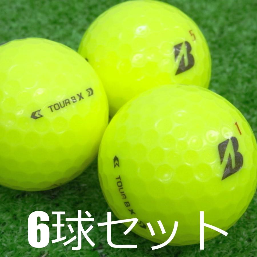 TOUR B ロストボール ゴルフボール BRIDGESTONE 2024 X イエロー 6球