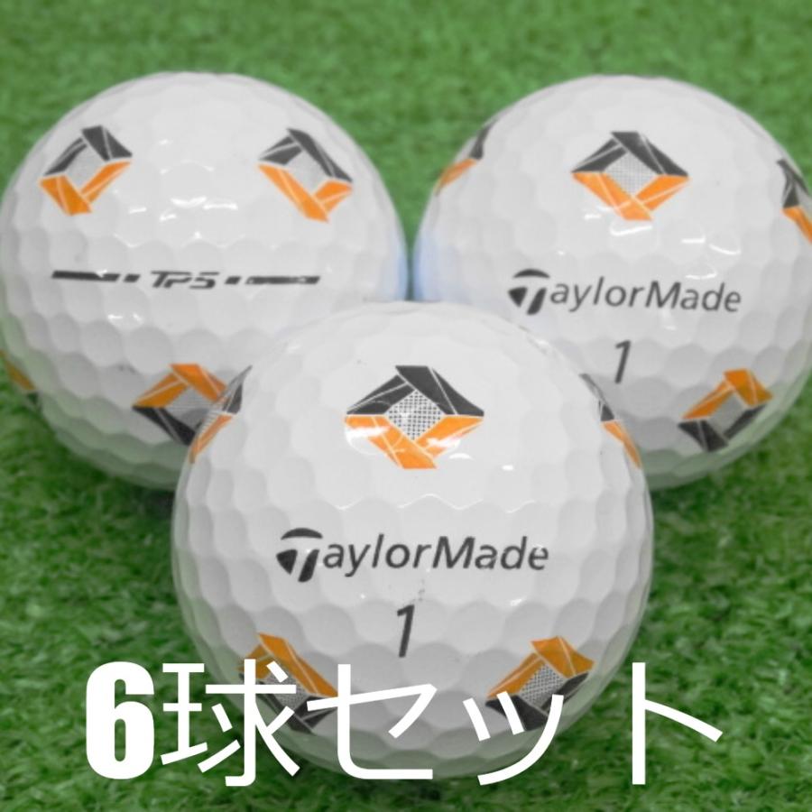 TP5 ロストボール ゴルフボール TaylorMade 2024 pix ホワイト 6球