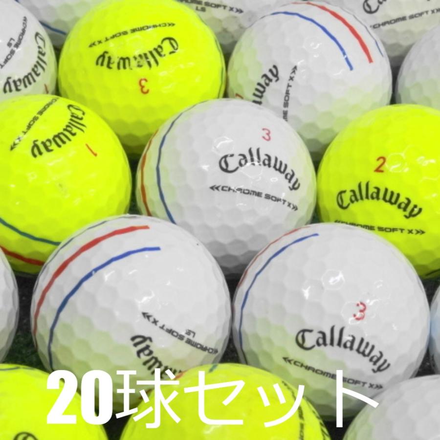 CHROME SOFT ロストボール ゴルフボール CALLAWAY クロムソフトX