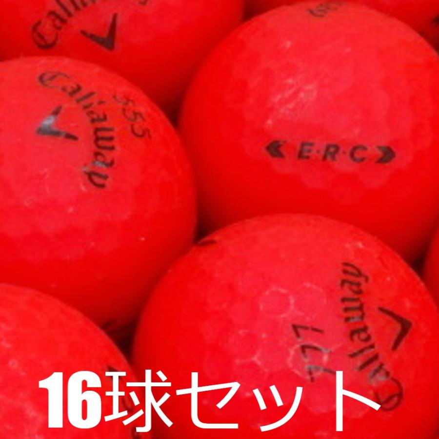E.R.C ロストボール ゴルフボール キャロウェイ ERC BOLD レッド 16球