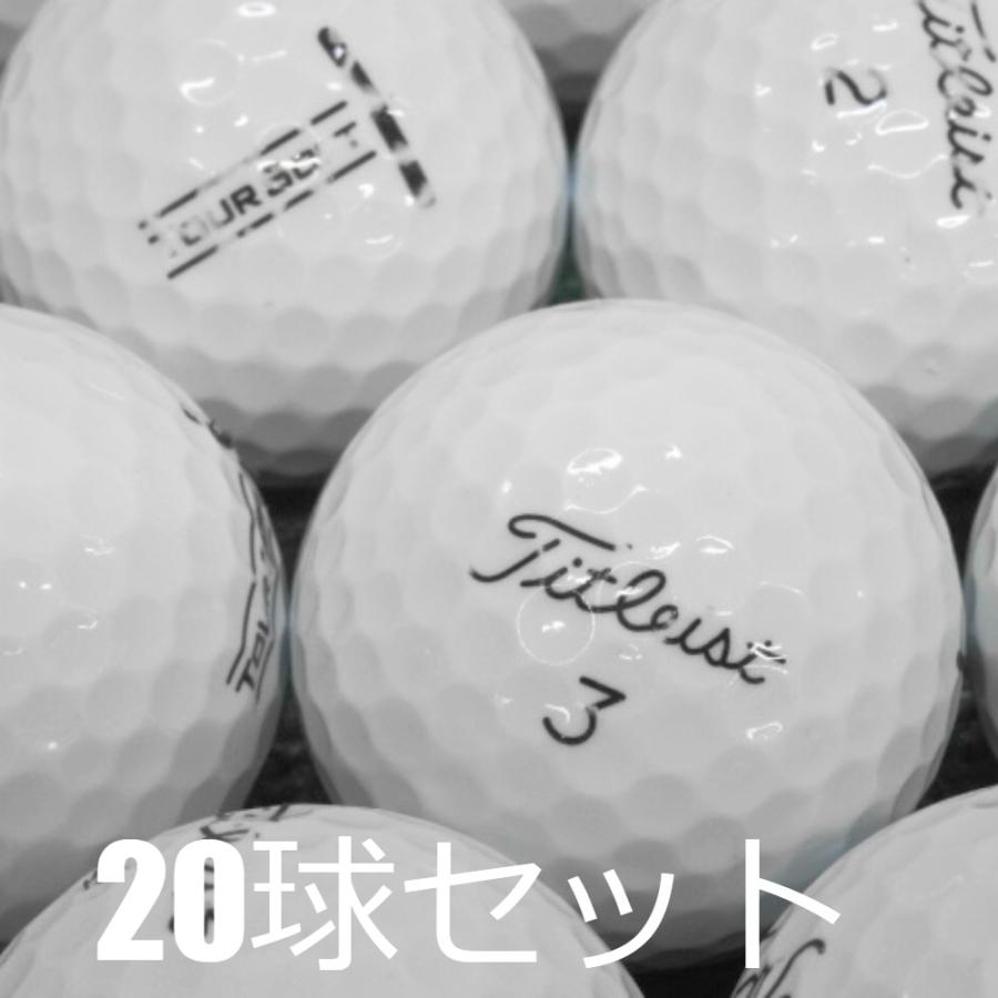 Tour Soft ロストボール ゴルフボール Titleist TOUR SOFT ホワイト 20