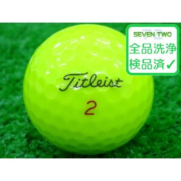 ロストボール タイトリスト PRO V1X 2021年モデル イエロー 1個 当店Cランク 中古 ゴルフボール｜seventwo