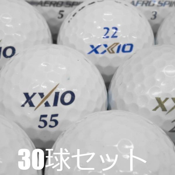 XXIO 送料無料 ロストボール 訳あり ホワイト 30球セット 中古
