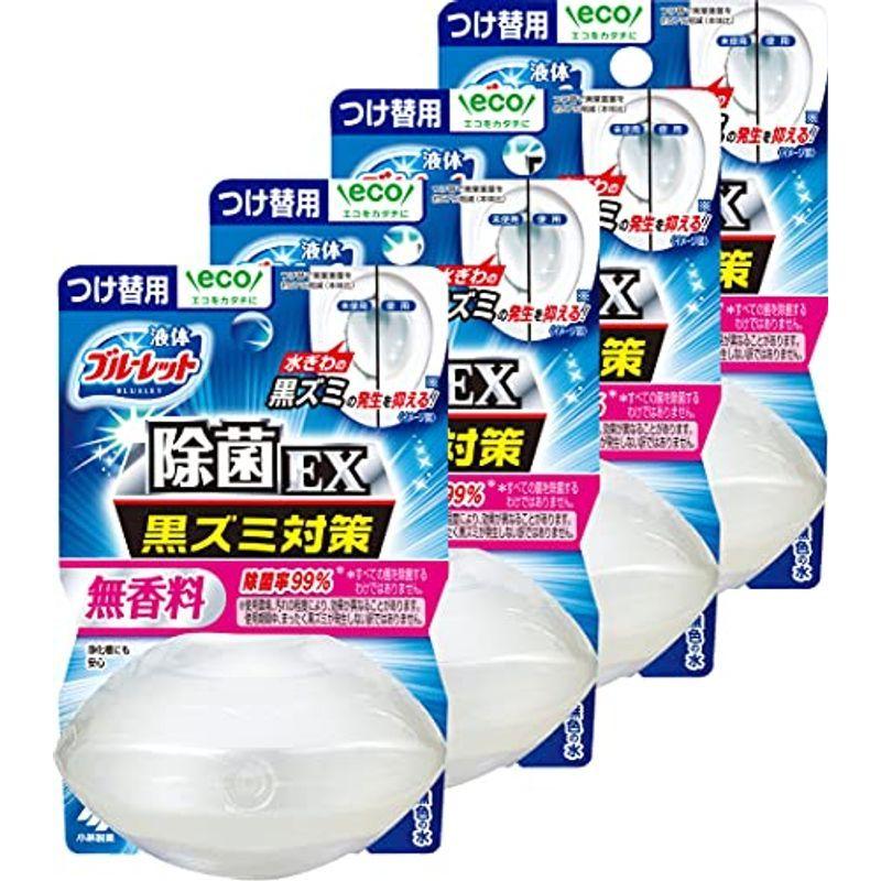 まとめ買い液体ブルーレットおくだけ除菌ex トイレタンク芳香洗浄剤 無香料 詰め替え用 70ml 4個 Qbq190buxq トイレ洗剤 Tegenglish Com