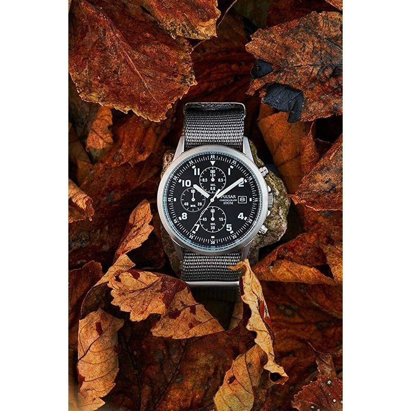 SEIKO PULSAR PM3129X1 セイコー パルサー ミリタリー 時計 atamed.com.br