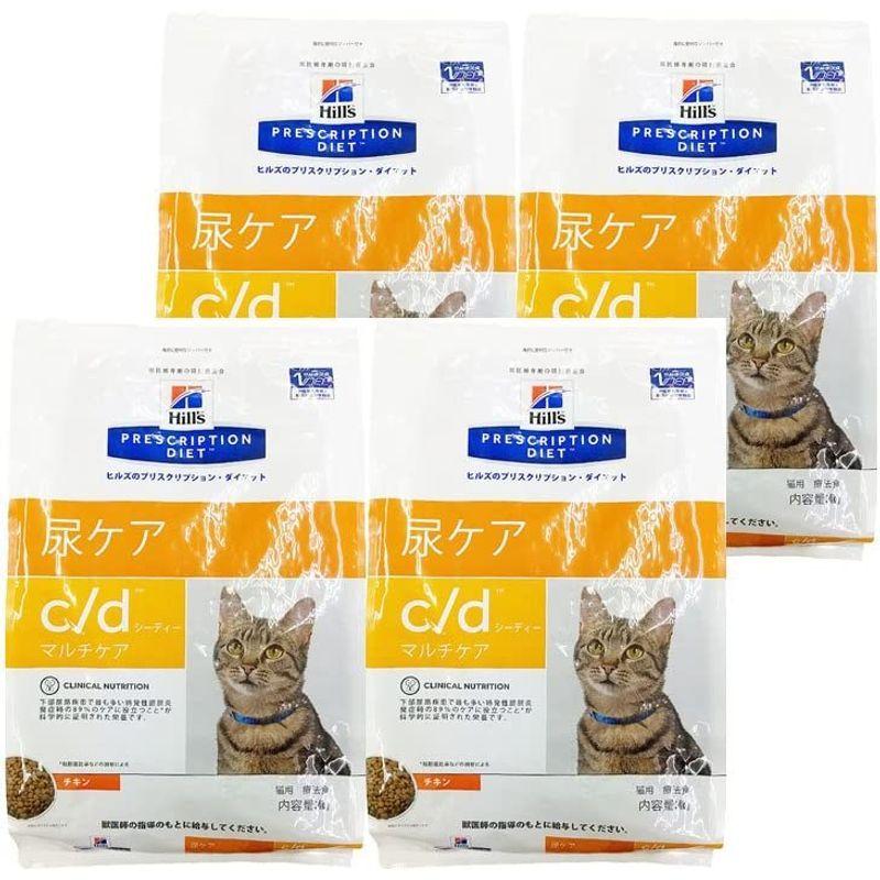 専門店 ヒルズ プリスクリプション・ダイエット 猫用 4kg マルチケア c