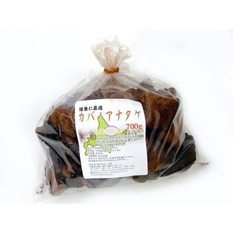 北海道産樺孔茸茶（カバノアナタケ茶）チャーガ茶100％塊（原体）700g