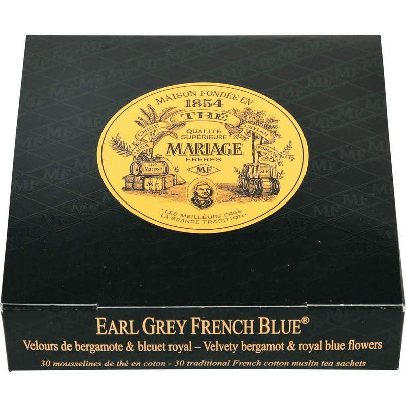 レビュー高評価のおせち贈り物 マリアージュフレール アールグレイフレンチブルーティーバッグ 2.5g×30p 紅茶