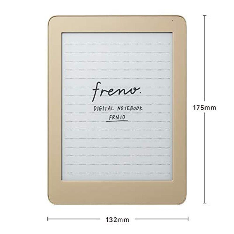 キングジム デジタルノート 「 フリーノ 」 FRN10 マットベージュ デジタルノート フリーノ FRN10 マットベージュ