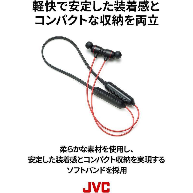 JVC HA-XC30BT-B Bluetoothイヤホン XXシリーズ/重低音/防水・防塵・耐衝撃/ネックバンド/15時間連続再生 ブラッ HA XC30BT Bluetoothイヤホン XXシリーズ/重低音/防水 防塵 耐衝撃/ネックバンド/15時間連続再生 ブラッ